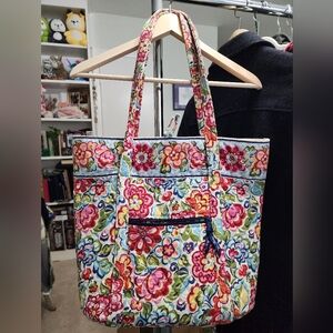 Vera Bradley Quilted Floral Weekend Tote Bag